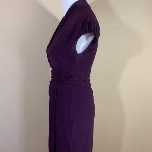Chaps Dark Purple Dress Small - Picture 2 of 8